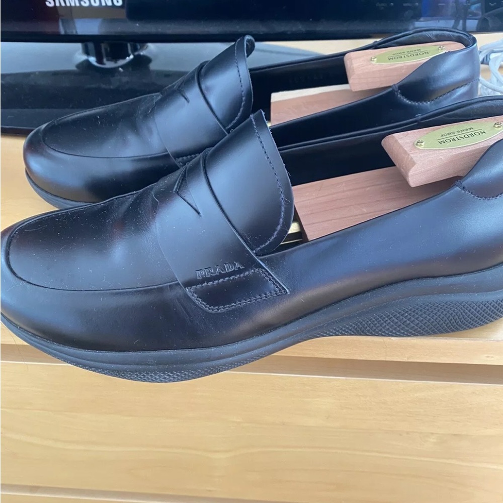 Prada spazzolato loafer